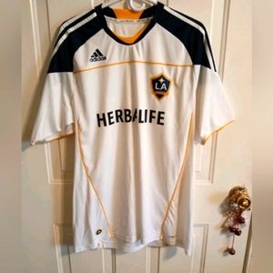 Men's Size Large Adidas La Galaxy Jersey